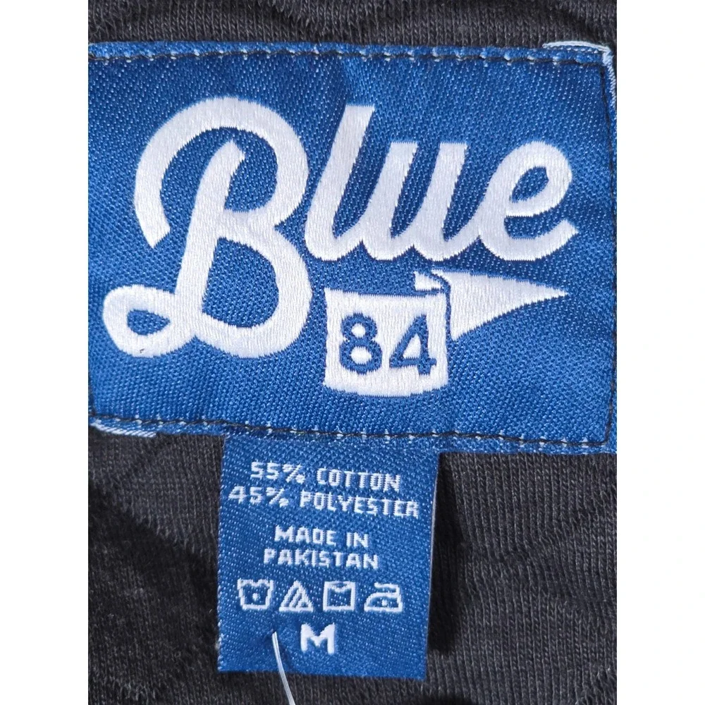 Blue 84 NHL Toronto Maple Leafs Mens Quilted Snap Mock Neck‎ Pullover Black Sz M